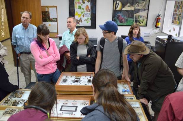 My students visiting the national collections in Quito, Ecuador.  PC: Brian Little 
